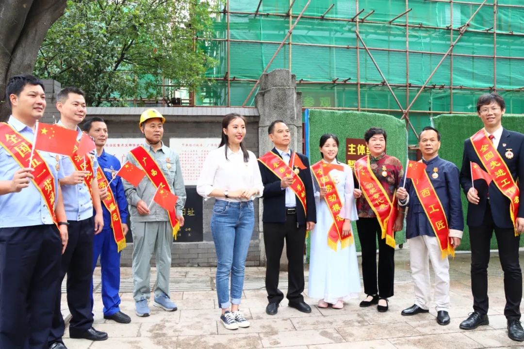 廣西慶“五一”特別節(jié)目拍攝現(xiàn)場(chǎng)，很燃！