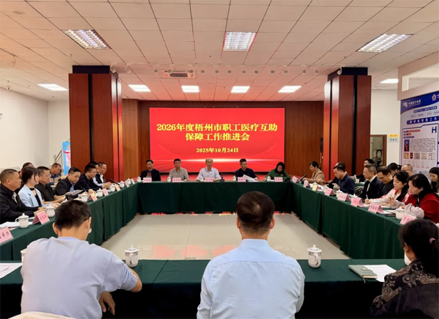 凝心聚力開(kāi)新局 提質(zhì)增效惠民生丨梧州市總工會(huì)召開(kāi)2026年度全市職工醫(yī)療互助保障工作推進(jìn)會(huì)