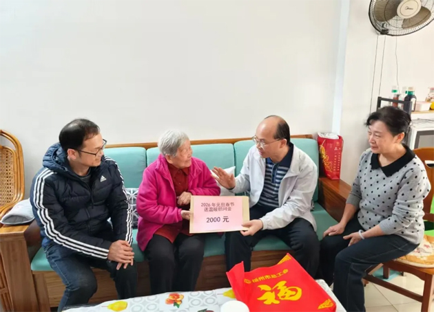 情暖職工 喜迎新春｜梧州市總工會深入開展2026年新春“送溫暖”走訪慰問活動