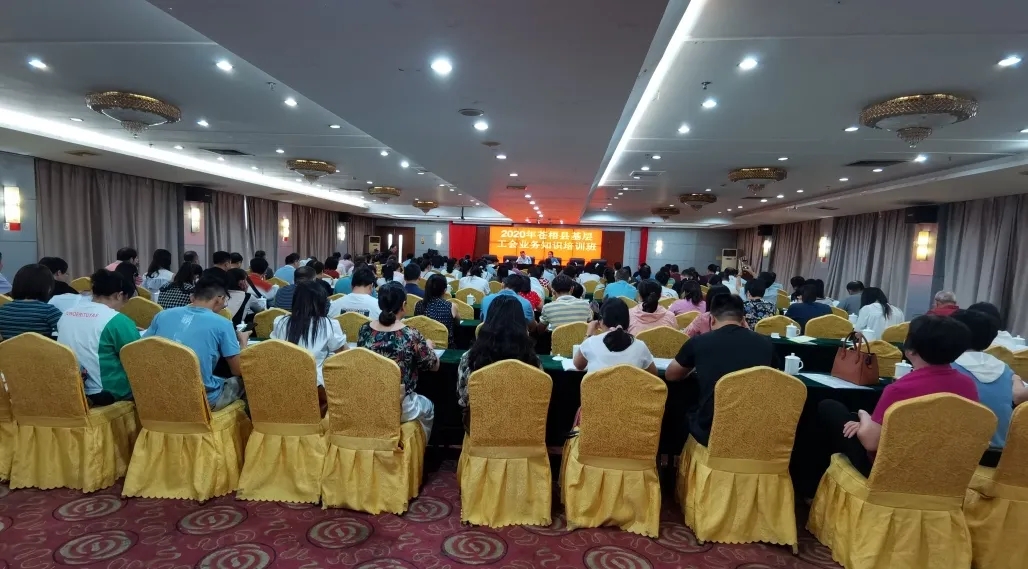 蒼梧縣總工會召開2020年基層工會業(yè)務(wù)知識培訓(xùn)班暨消費(fèi)扶貧部署會