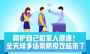 收好！全天候多場景防疫攻略來了