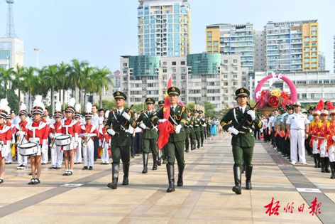 祝福偉大祖國(guó)　凝聚奮進(jìn)力量丨梧州市舉行慶祝中華人民共和國(guó)成立74周年升國(guó)旗儀式